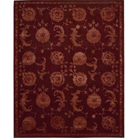 NOURISON Regal Area Rug Collection Garnet 3 Ft 9 In. X 5 Ft 9 In. Rectangle 99446055347